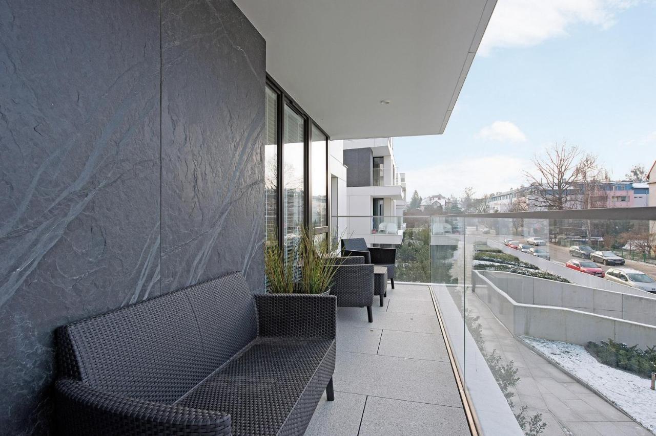 Grand Apartments - Okrzei Residence Sopot Bagian luar foto