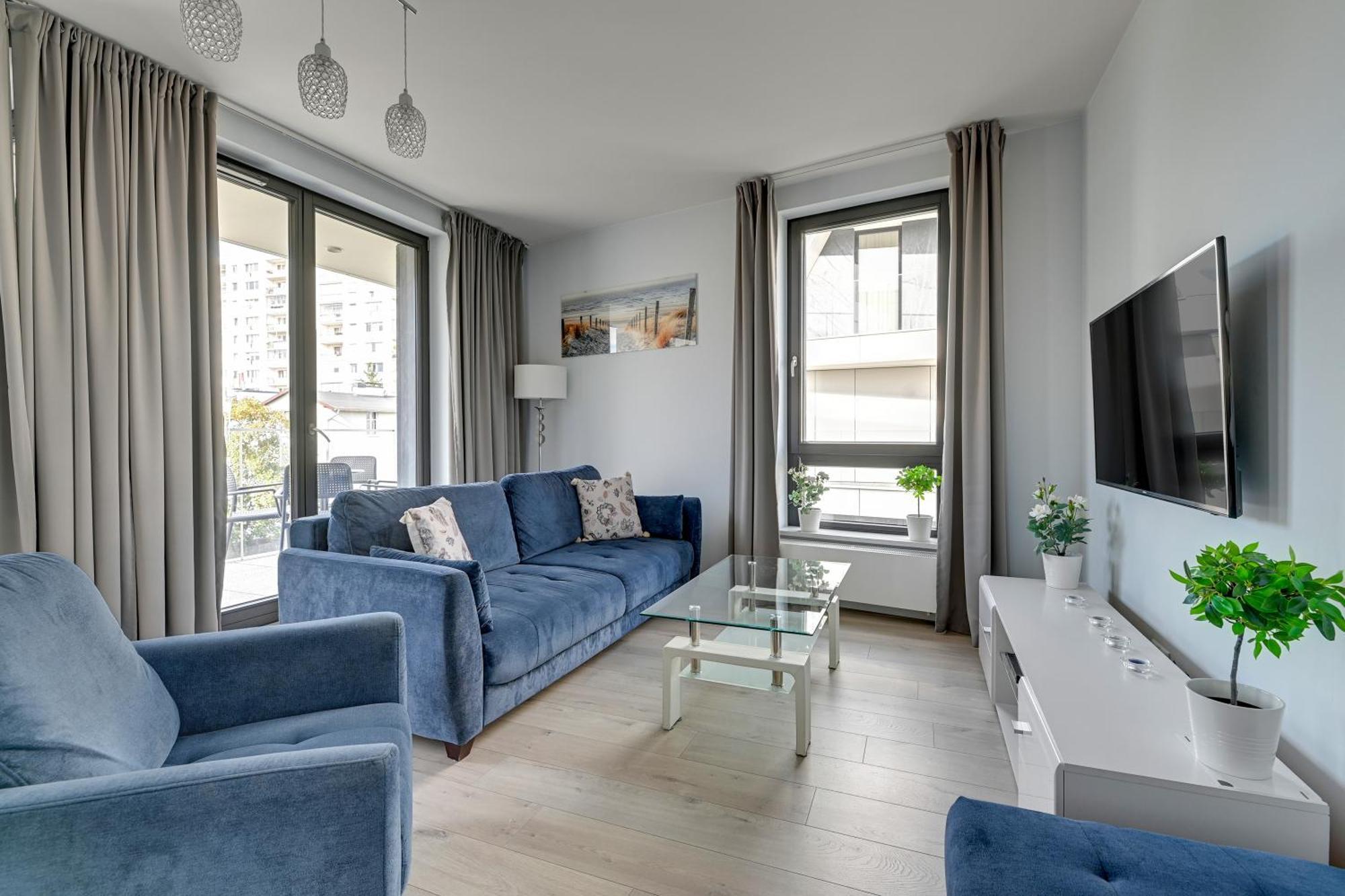 Grand Apartments - Okrzei Residence Sopot Bagian luar foto