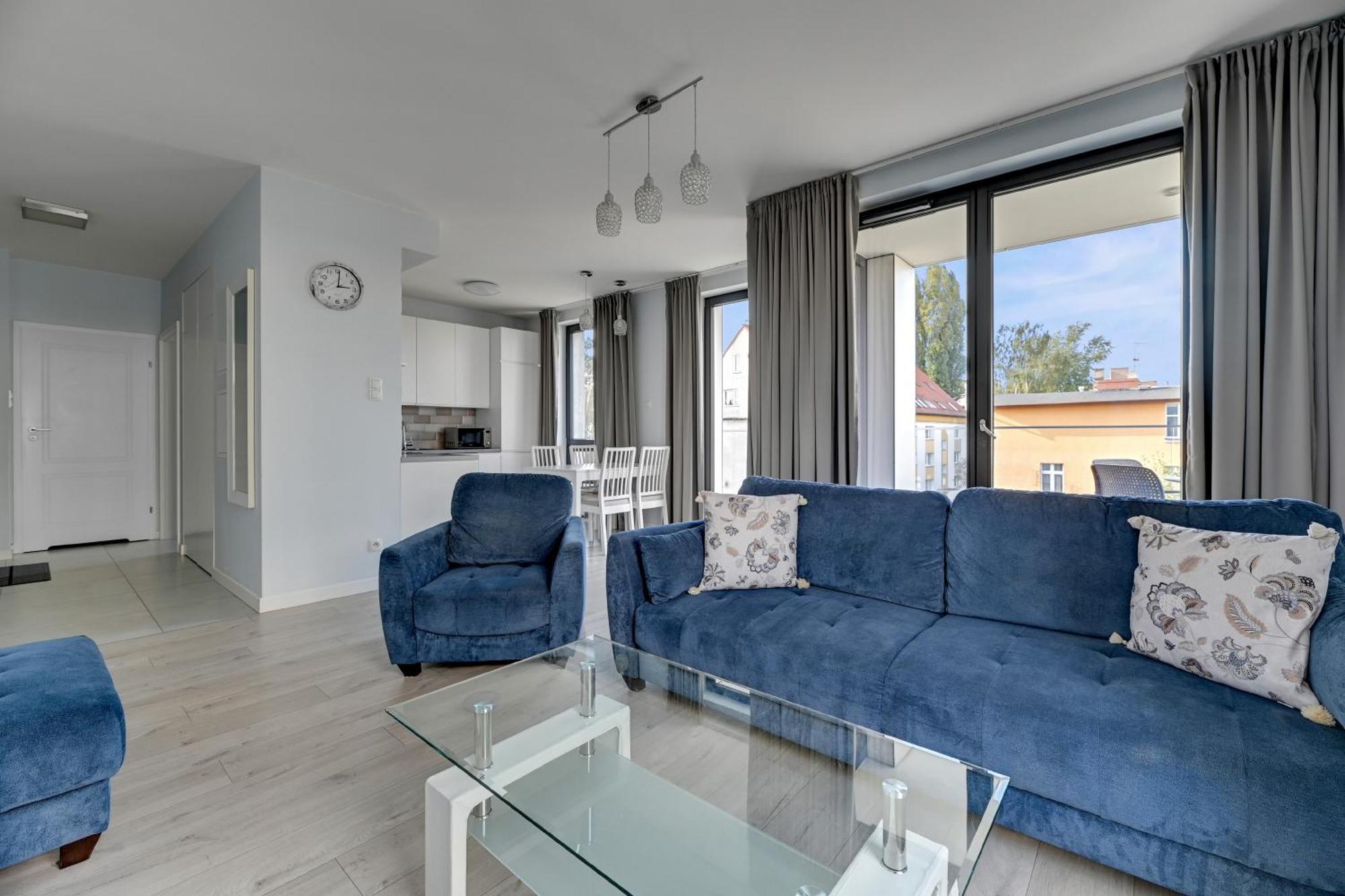 Grand Apartments - Okrzei Residence Sopot Bagian luar foto